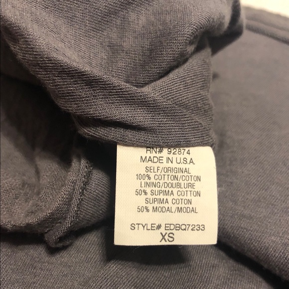 Ella Moss XS Gray Beaded Neckline BOHO Maxi Dress - Picture 8 of 8